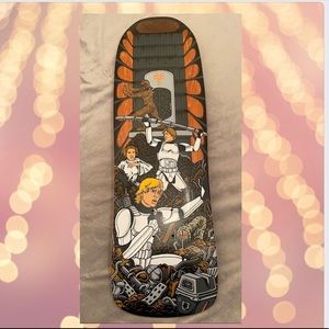 Santa Cruz x Star Wars “trash compactor” skateboard deck